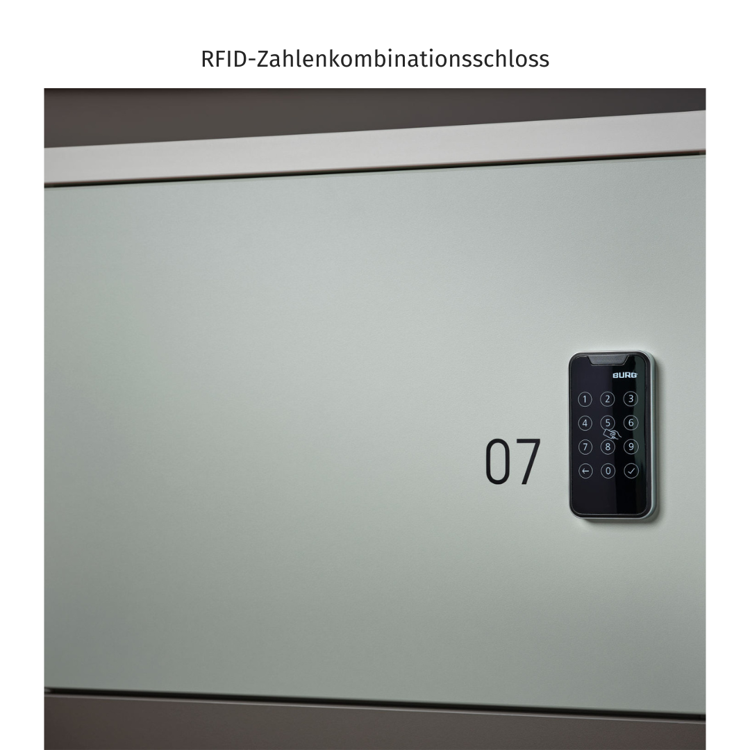 Sedus grand slam add Schließfachschrank 5 OH