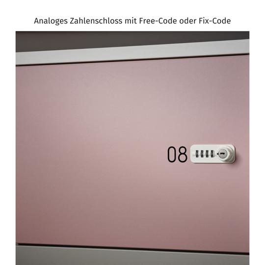 Sedus grand slam add Schließfachschrank 5 OH