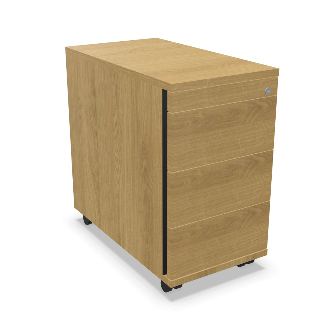 Sedus schmaler Rollcontainer (HxBxT 592x330x600 mm)