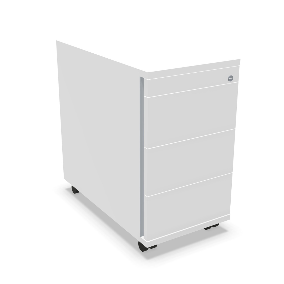 Sedus schmaler Rollcontainer (HxBxT 592x330x600 mm)