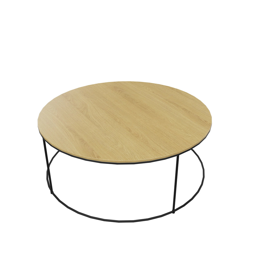 Runder Beistelltisch se:living mit 90 cm Tischplatte