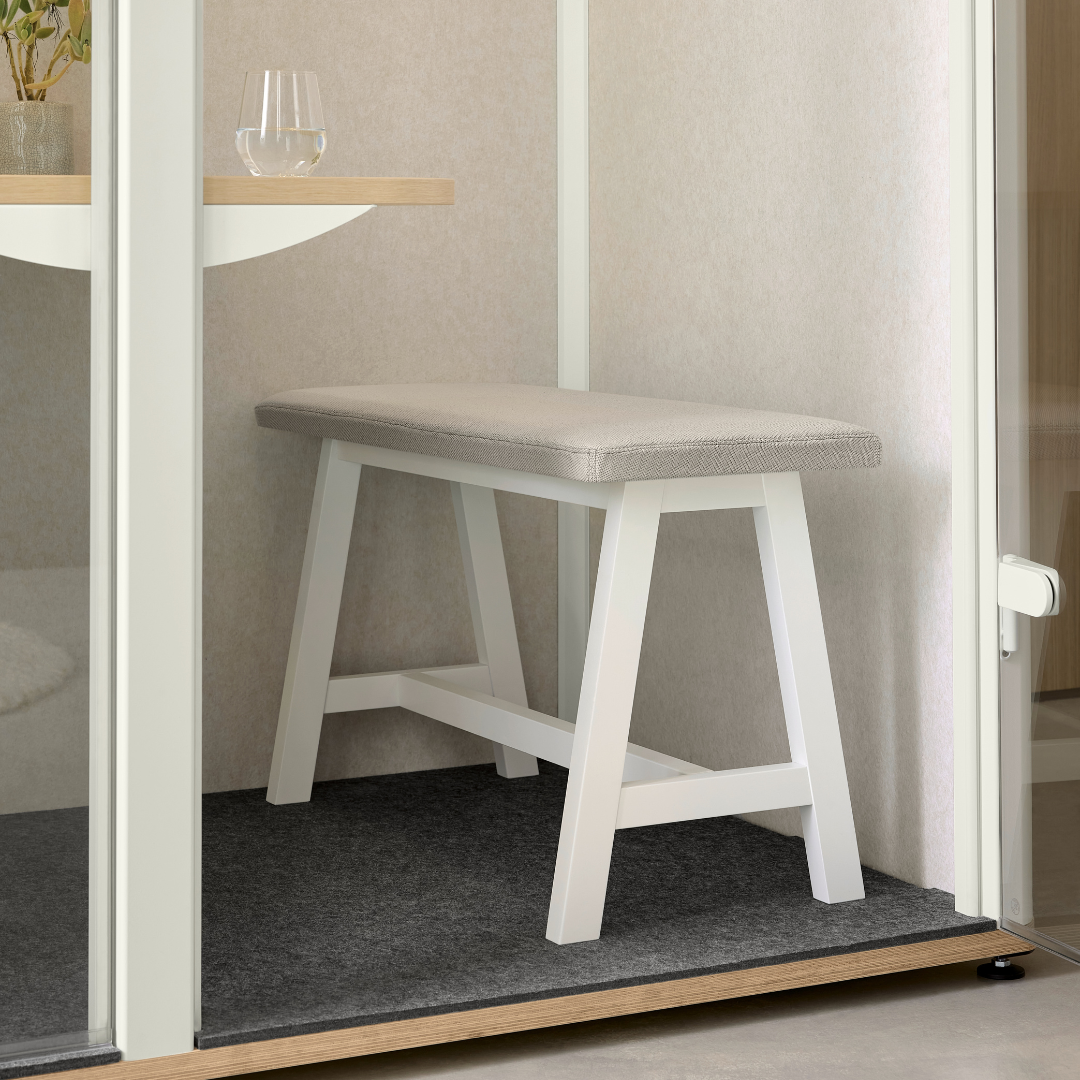 Meetingbox Bosselino Duo mit einer Bank