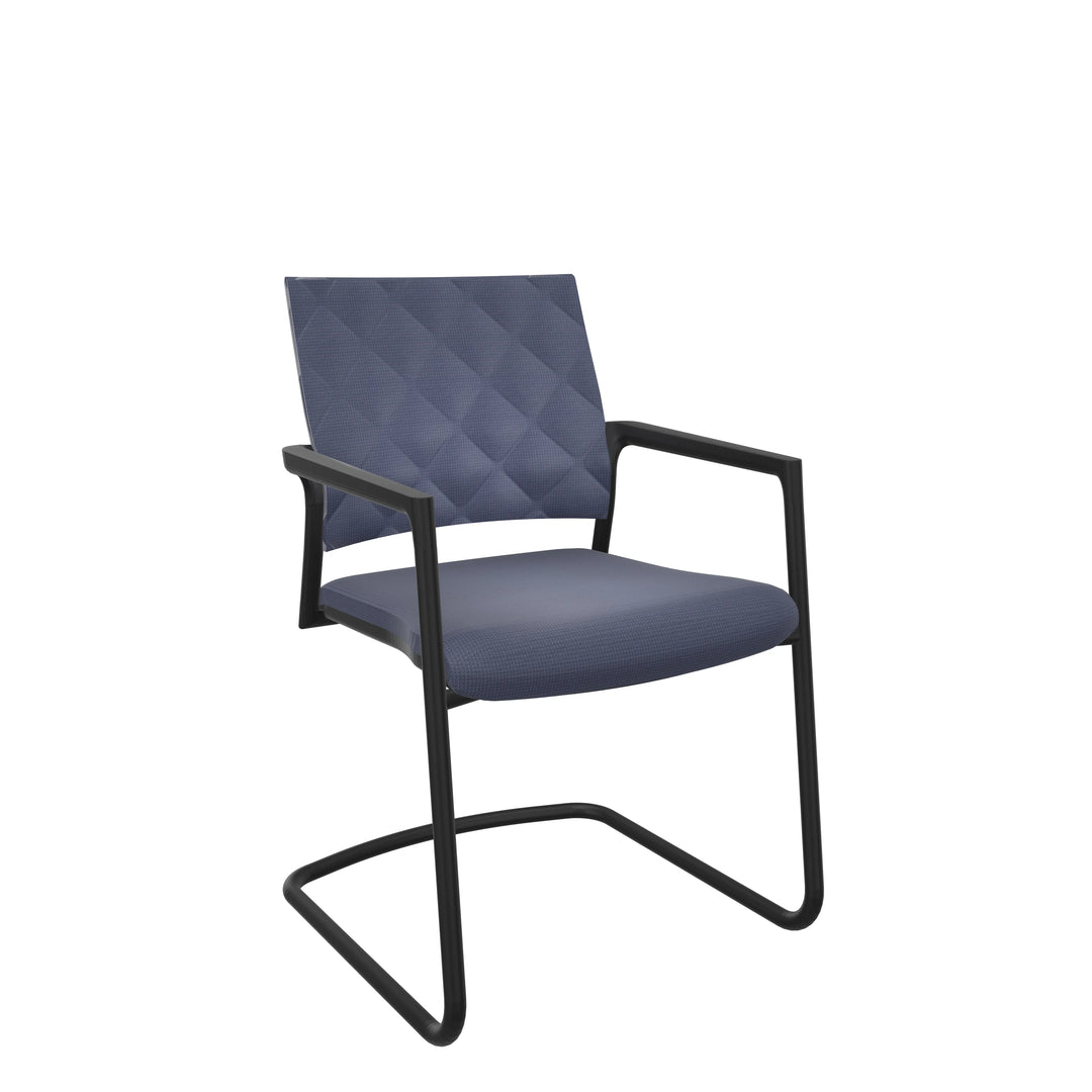 Klöber Mera Diamond - Schwingstuhl mit Armlehne in Grau