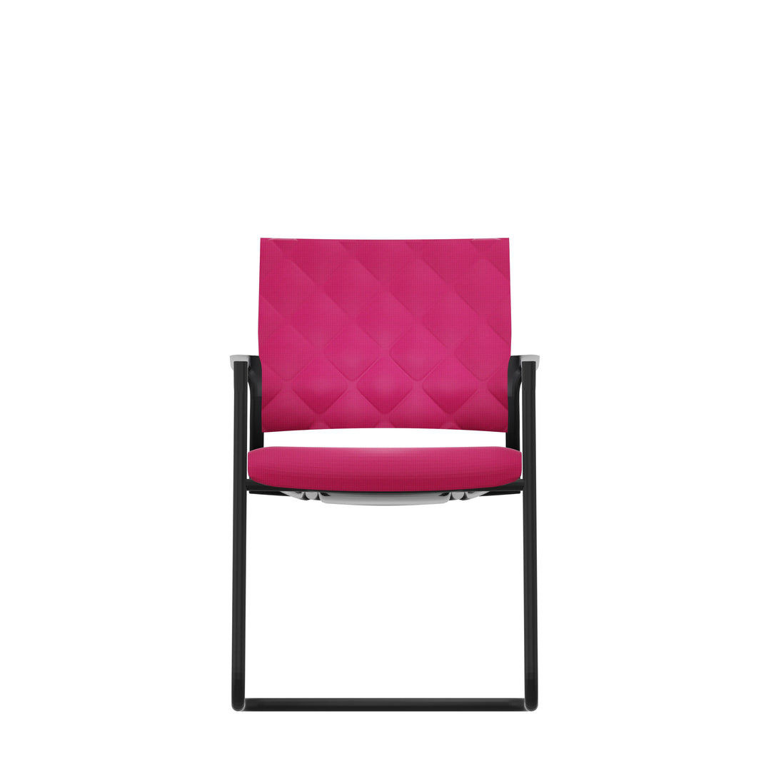 Schwingstuhl mit Armlehne: Klöber Mera Diamond in Vorderansicht