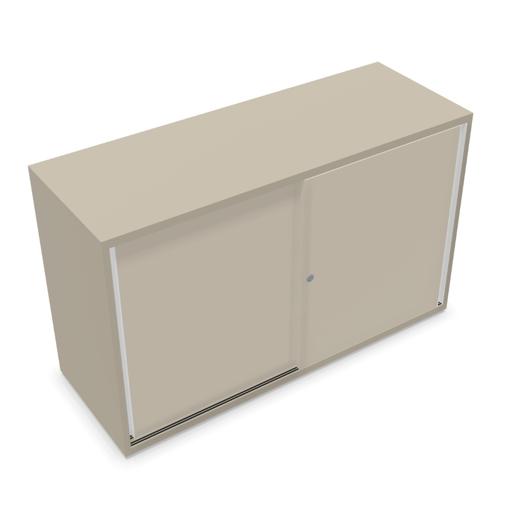 workwell-sedus-grand-slam-schiebetuerenschrank-2oh-front-lichtgrau-korpus-kieselgrau