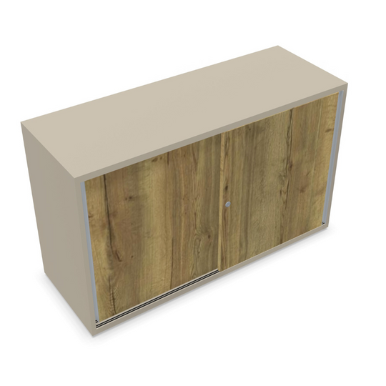 workwell-sedus-grand-slam-schiebetuerenschrank-2oh-front-likewood-eiche-korpus-kieselgrau