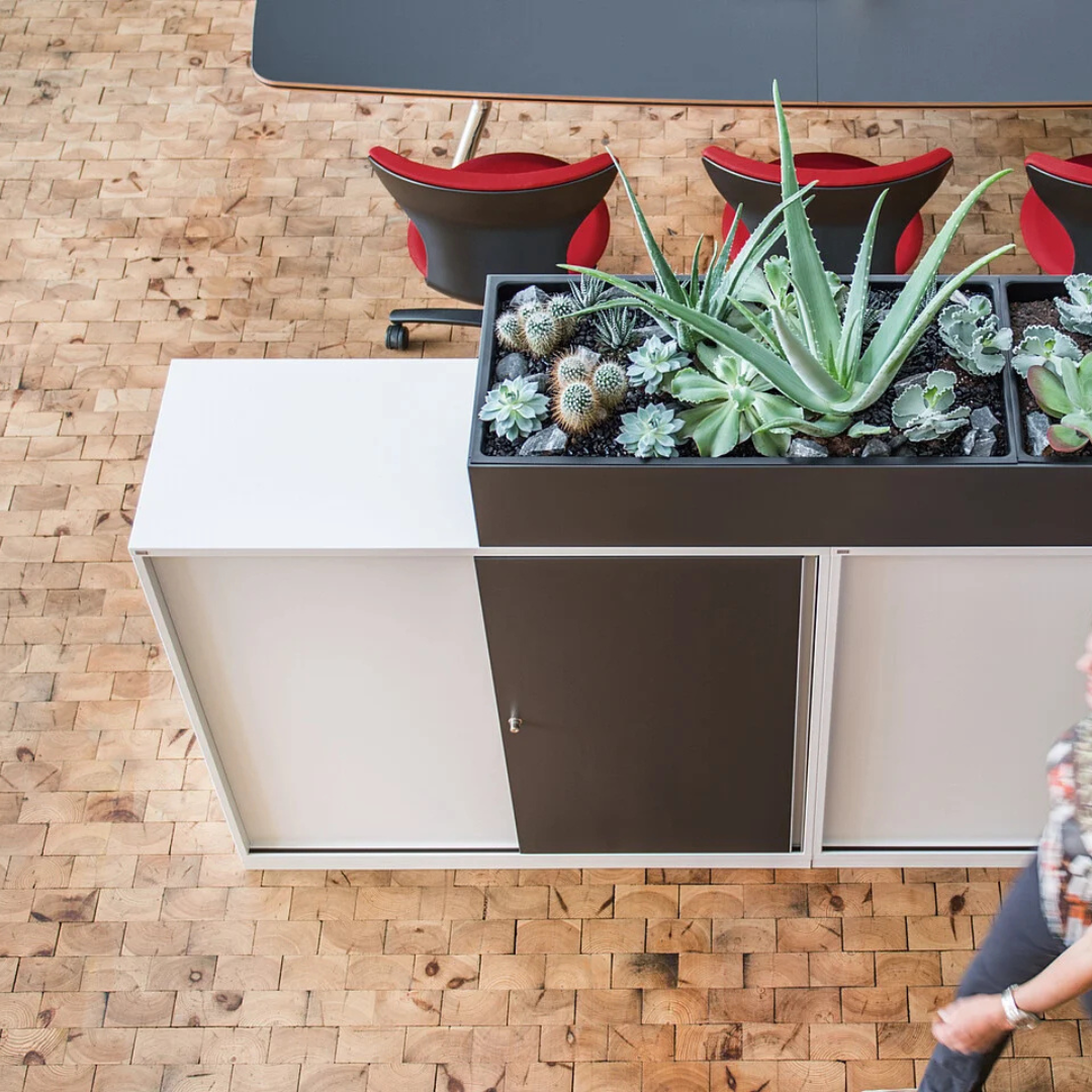 Sedus grand slam Aktenschrank mit Schiebetür 3 OH