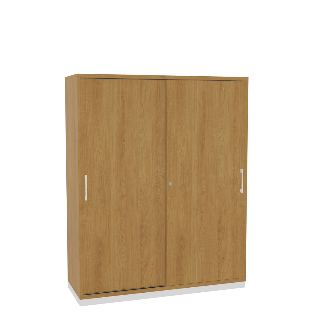 Aktenschrank mit Schiebetür - Eiche natur