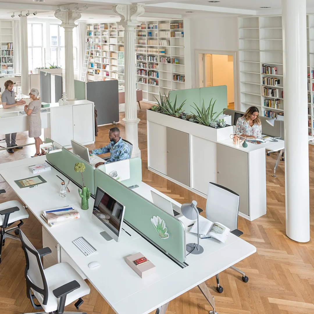 Sedus grand slam Aktenschrank mit Schiebetür 4 OH