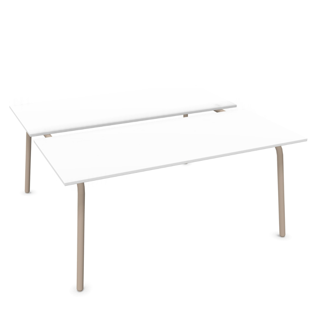 Sedus se:lab bench Besprechungstisch mit zweiteiliger Tischplatte