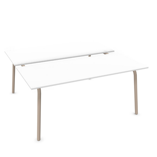 Sedus se:lab bench Besprechungstisch mit zweiteiliger Tischplatte