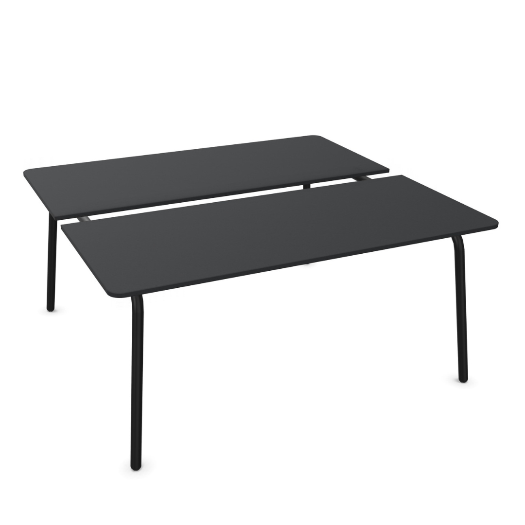 Sedus se:lab bench Besprechungstisch mit zweiteiliger Tischplatte