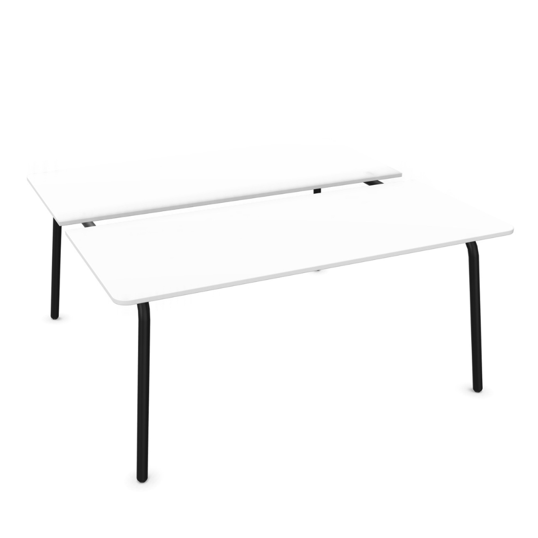 Sedus se:lab bench Besprechungstisch mit zweiteiliger Tischplatte