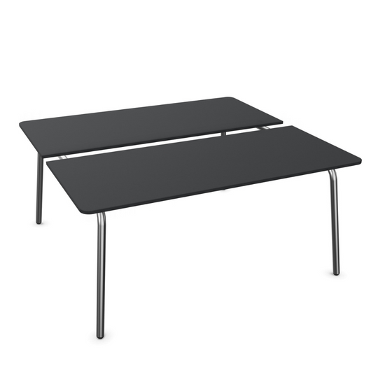 Sedus se:lab bench Besprechungstisch mit zweiteiliger Tischplatte