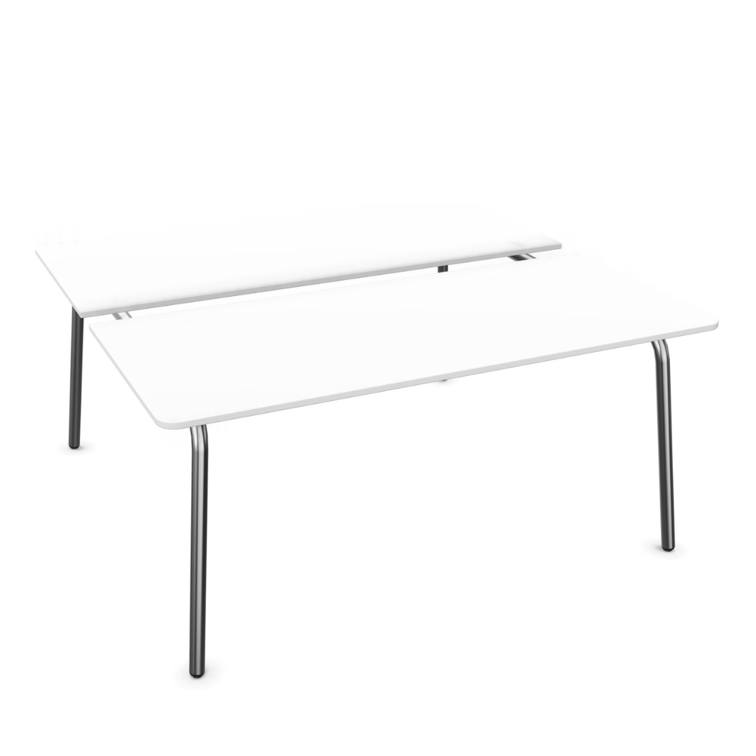 Sedus se:lab bench Besprechungstisch mit zweiteiliger Tischplatte