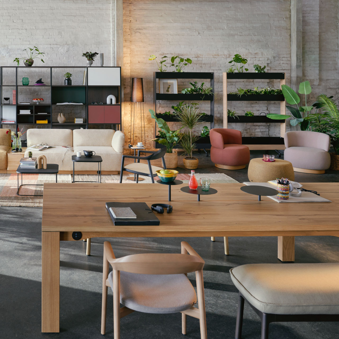 Sedus se:café Teamarbeitsplatz