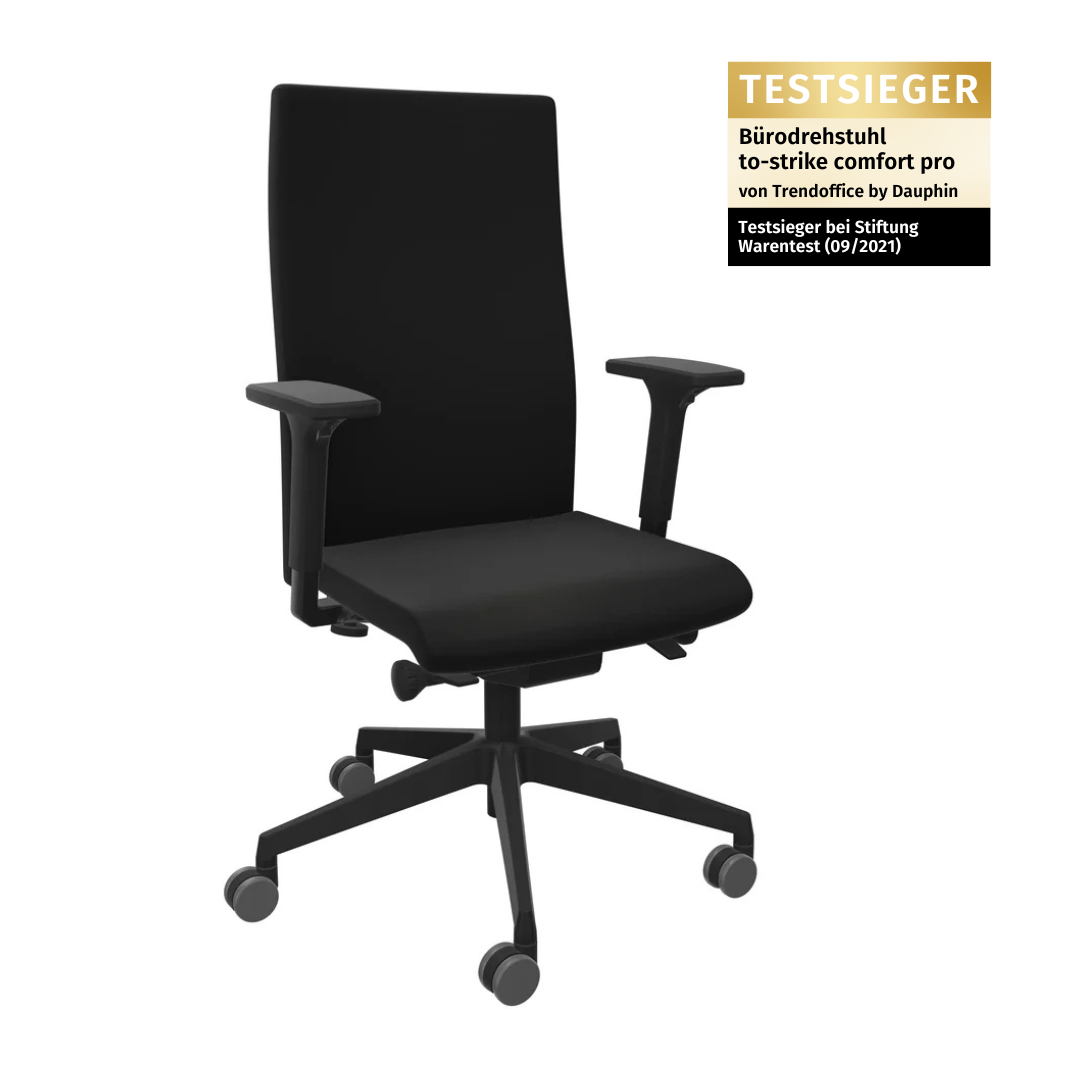 Polster Bürostuhl Trendoffice Dauphin to-strike work comfort pro mit hoher Rückenlehne