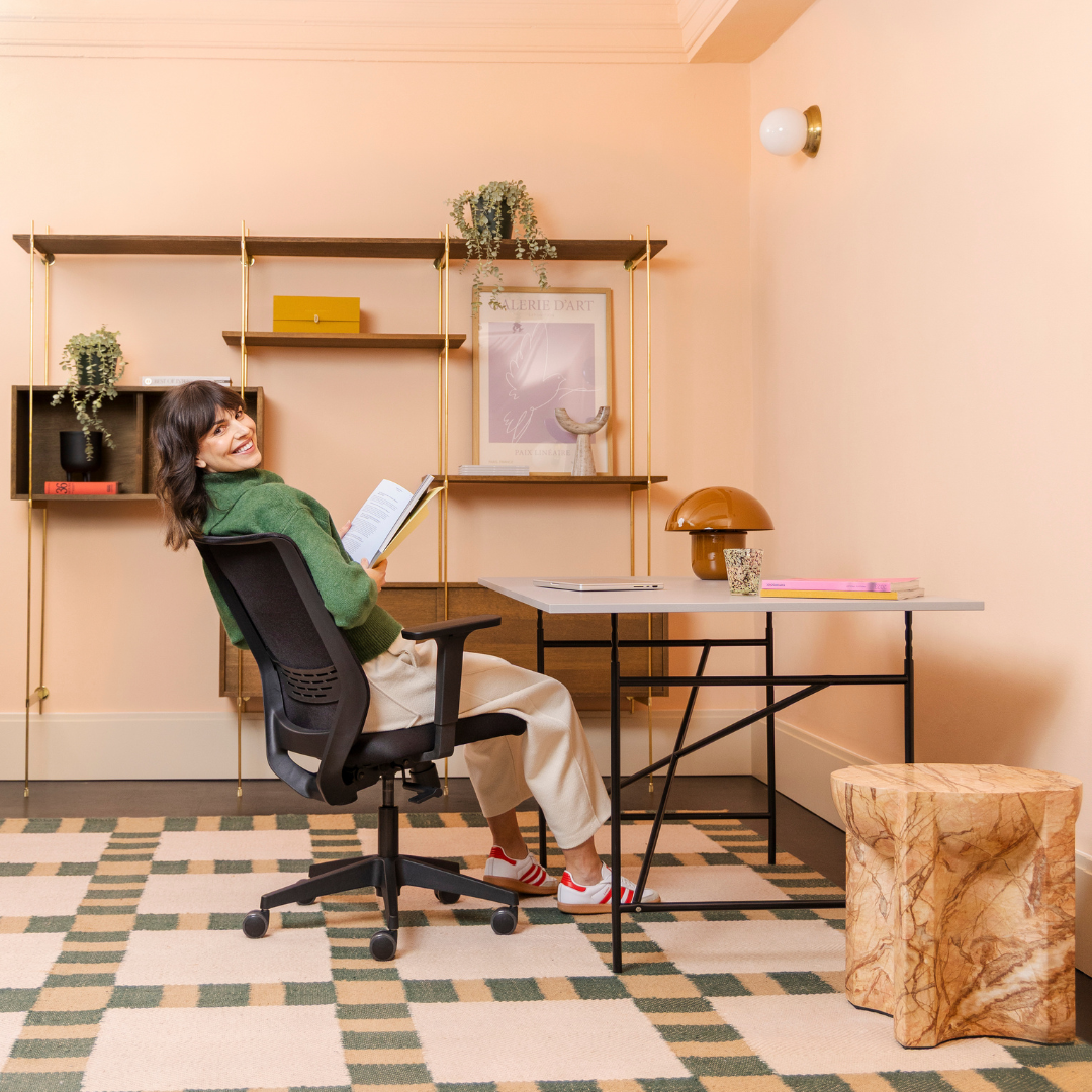 Trendoffice Bürostuhl to-sync one mit hoher Netz-Rückenlehne