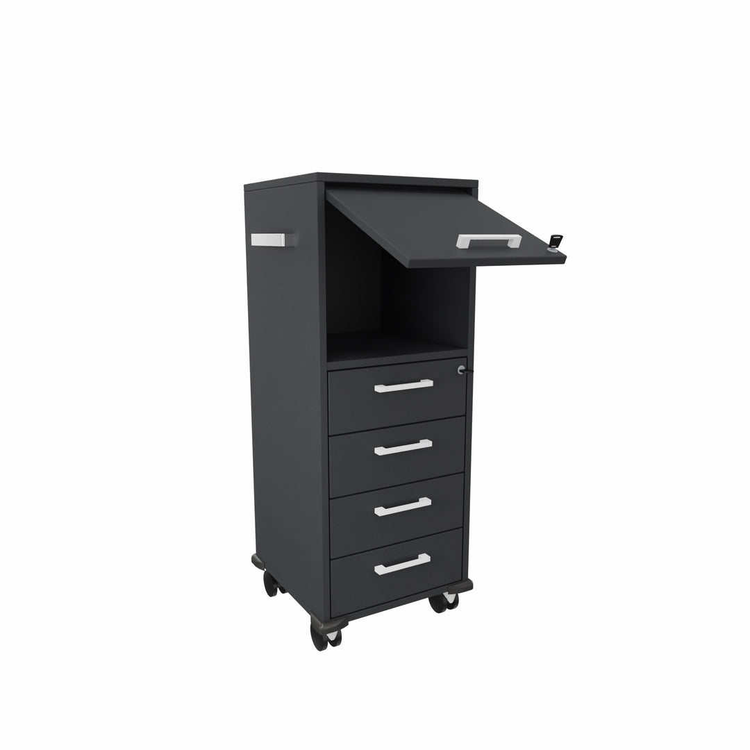 Sedus Mobilcontainer mit Klappe (HxT 1148x436 mm)