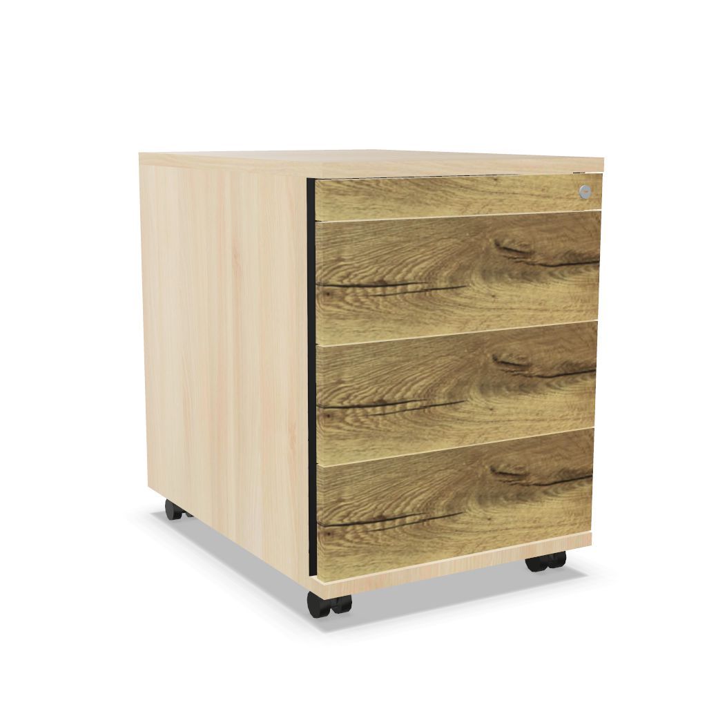 Sedus Rollcontainer <br>(HxBxT 592x430x800 mm)