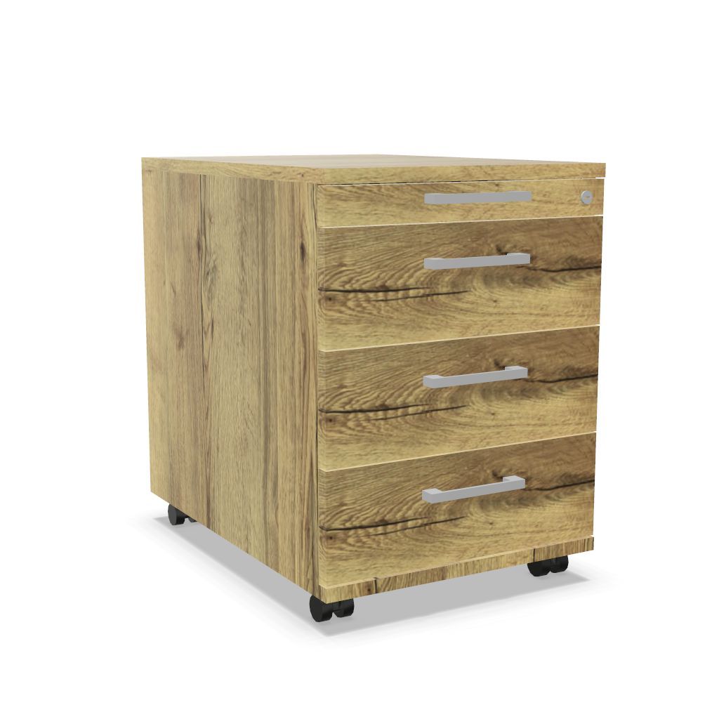 Sedus Rollcontainer <br>(HxBxT 592x430x800 mm)