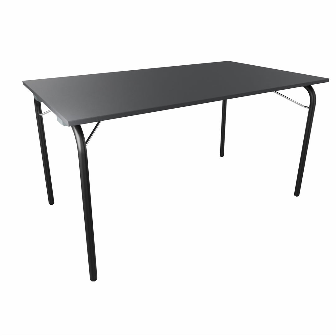 Workwell Sedus se lab selab fold Klapptisch mit Tischplatte graphitschwarz und Gestell schwarz