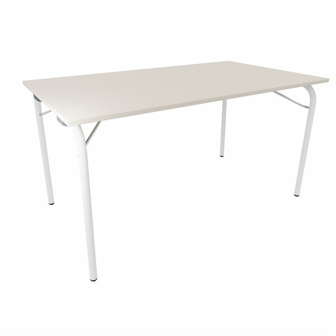 Workwell Sedus se lab selab fold Klapptisch mit Tischplatte lichtgrau und Gestell purweiss