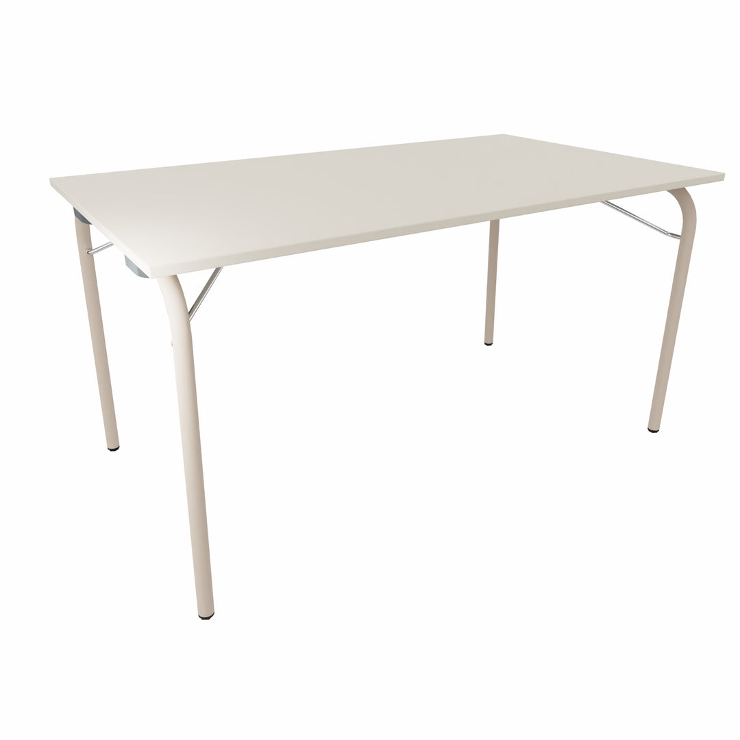 Workwell Sedus se lab selab fold Klapptisch mit Tischplatte lichtgrau und Gestell sandbeige