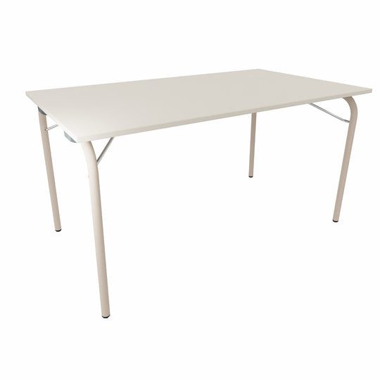 Workwell Sedus se lab selab fold Klapptisch mit Tischplatte lichtgrau und Gestell sandbeige