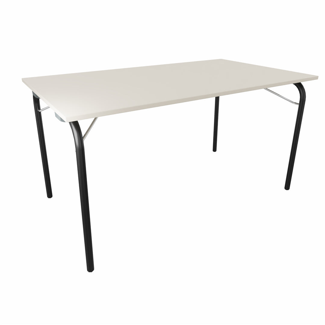 Workwell Sedus se lab selab fold Klapptisch mit Tischplatte lichtgrau und Gestell schwarz