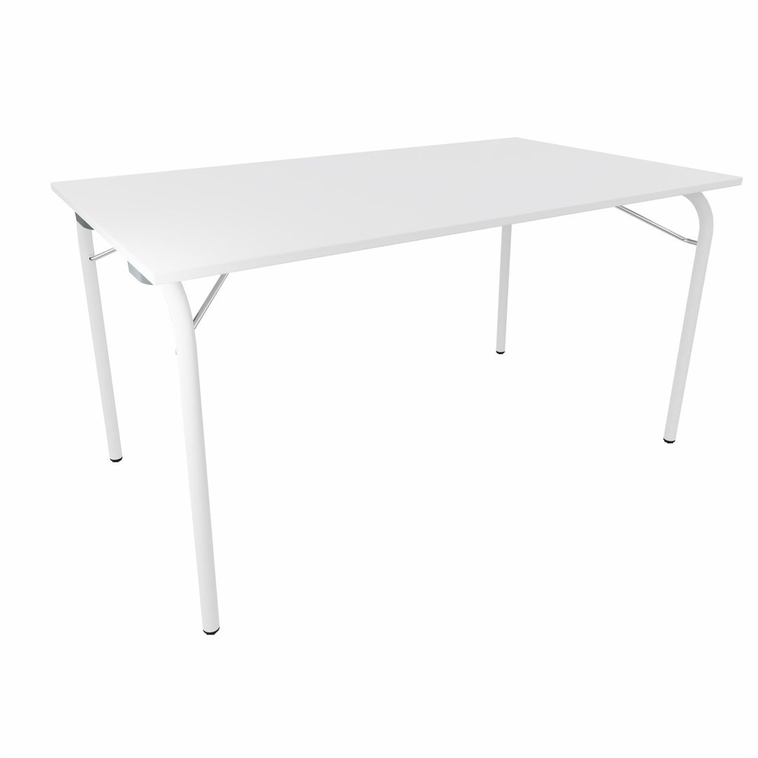 Workwell Sedus se lab selab fold Klapptisch mit Tischplatte reinweiss und Gestell purweiss