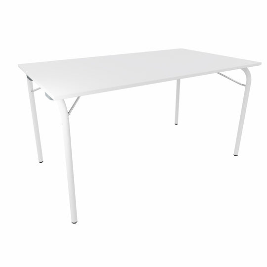 Workwell Sedus se lab selab fold Klapptisch mit Tischplatte reinweiss und Gestell purweiss