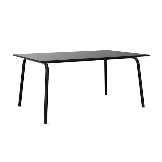 Workwell Sedus selab se lab work and meet Desk Schreibtisch mit Tischplatte graphitschwarz und Gestell schwarz