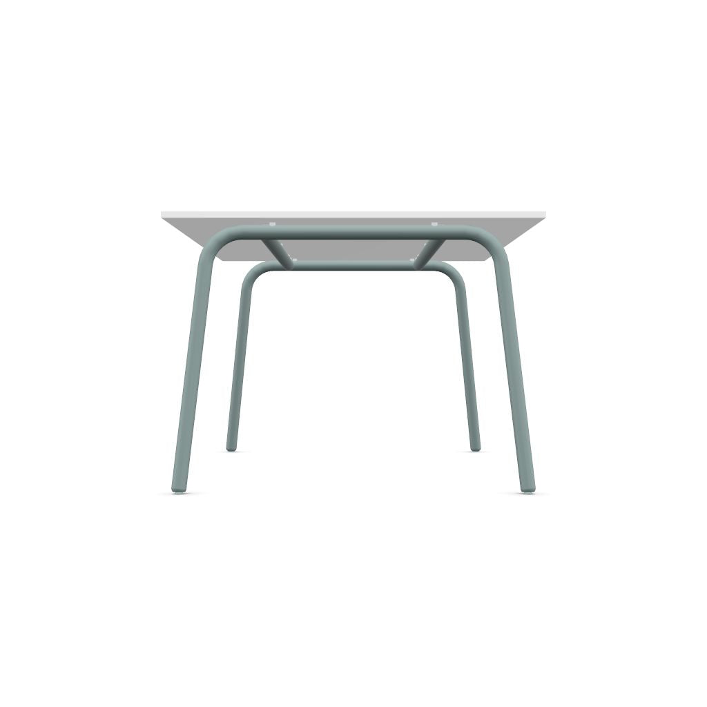 Workwell Sedus selab se lab work and meet Desk Schreibtisch mit Tischplatte reinweiss und Gestell fjordgruen