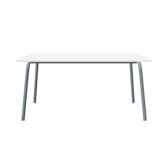 Workwell Sedus selab se lab work and meet Desk Schreibtisch mit Tischplatte reinweiss und Gestell fjordgruen