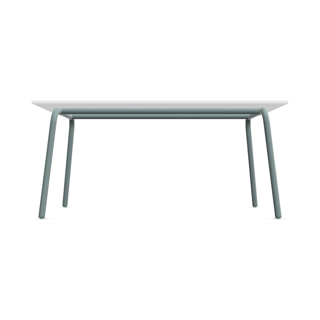 Workwell Sedus selab se lab work and meet Desk Schreibtisch mit Tischplatte reinweiss und Gestell fjordgruen