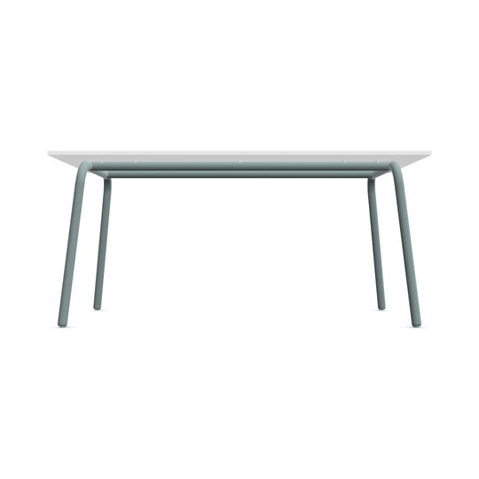 Workwell Sedus selab se lab work and meet Desk Schreibtisch mit Tischplatte reinweiss und Gestell fjordgruen