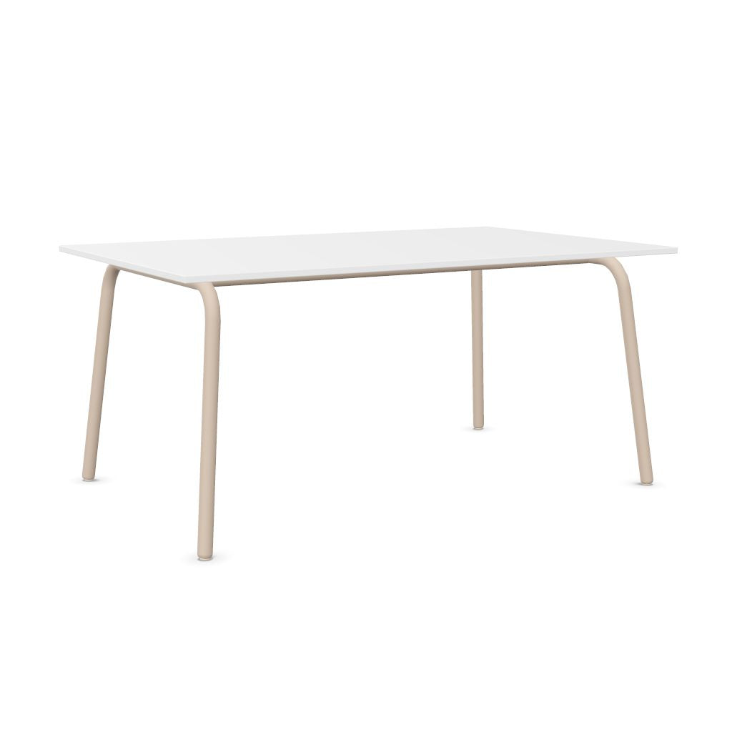 Workwell Sedus selab se lab work and meet Desk Schreibtisch mit Tischplatte reinweiss und Gestell sandbeige