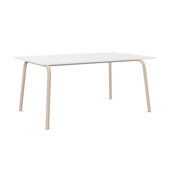 Workwell Sedus selab se lab work and meet Desk Schreibtisch mit Tischplatte reinweiss und Gestell sandbeige