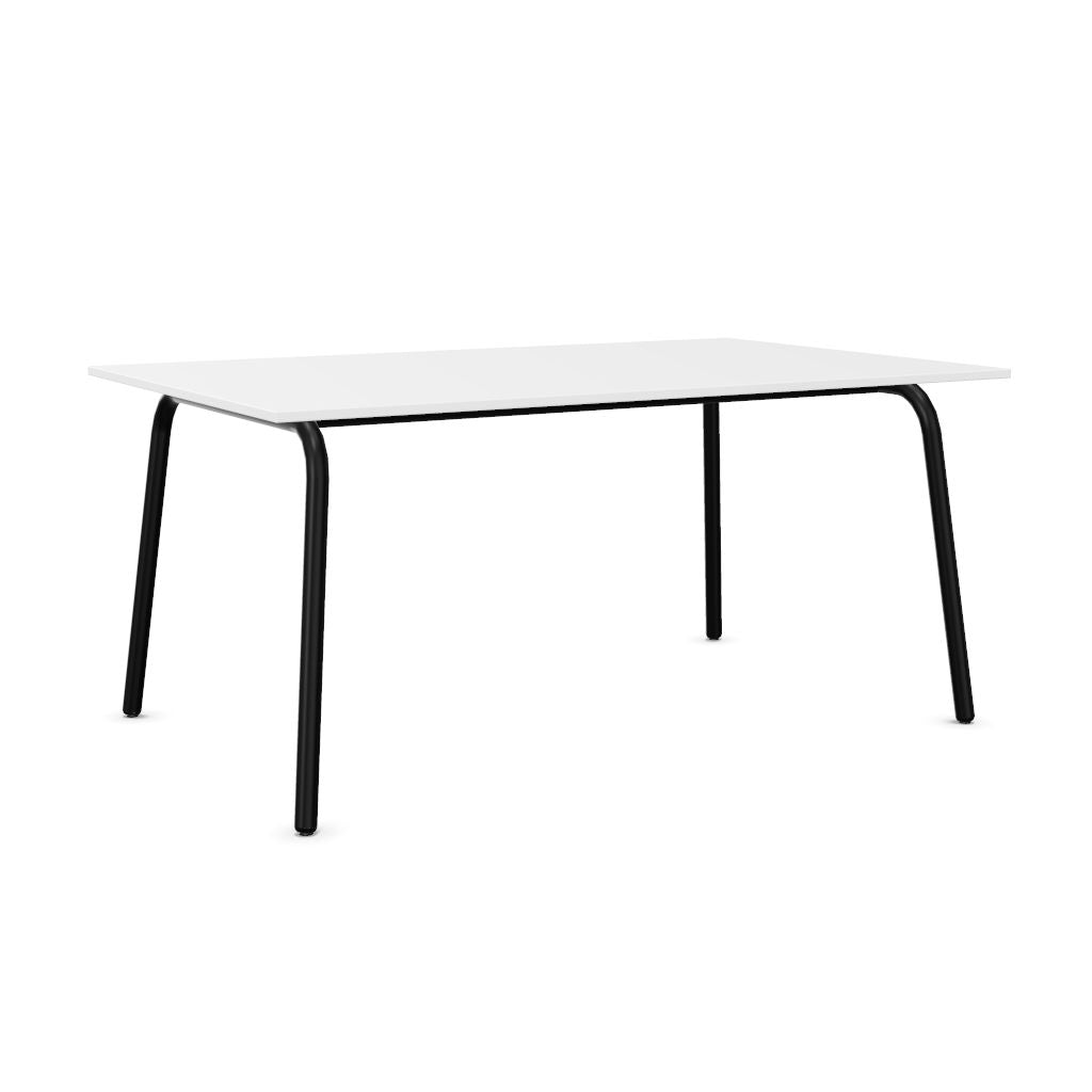 Workwell Sedus selab se lab work and meet Desk Schreibtisch mit Tischplatte reinweiss und Gestell schwarz