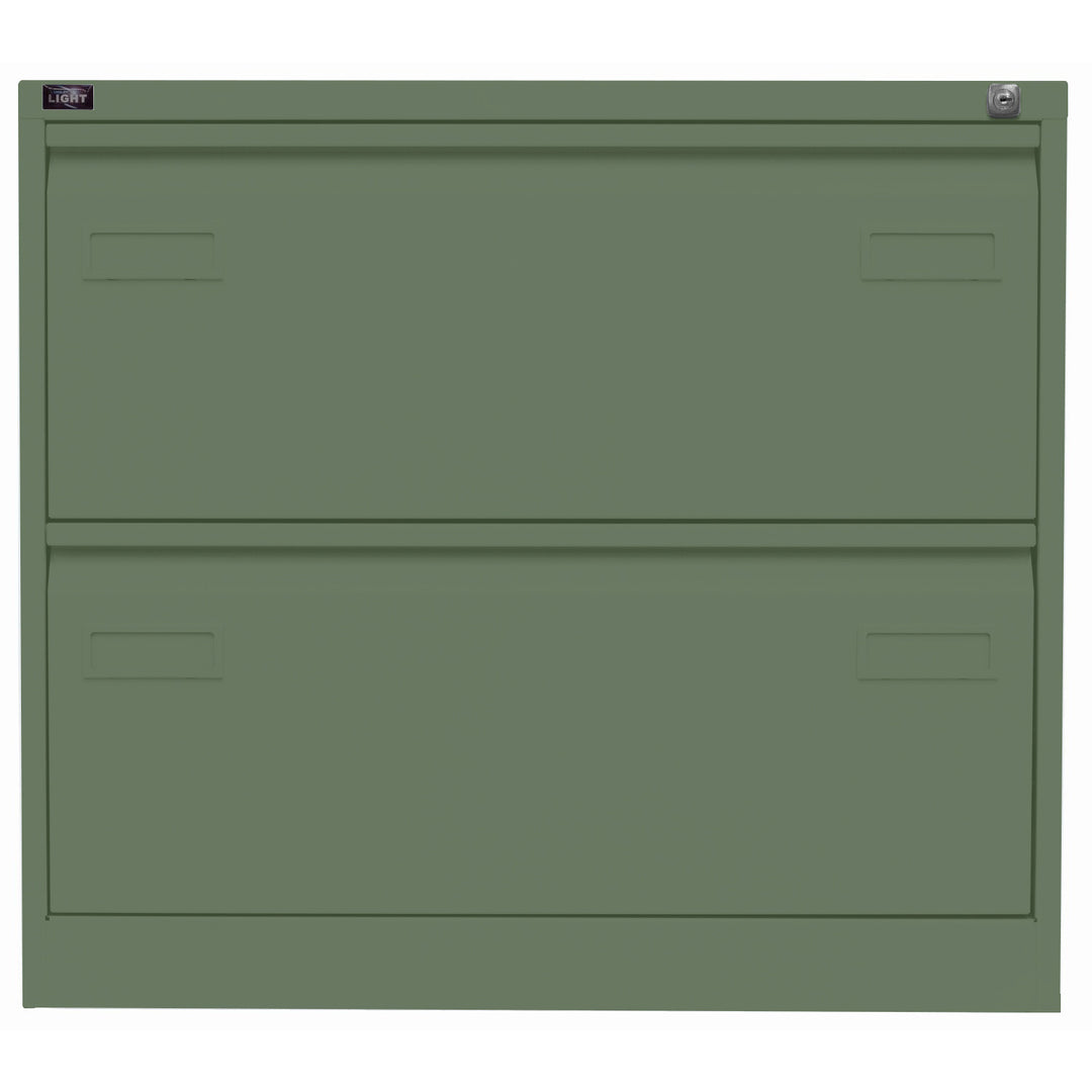 Hängeregistraturschrank LIGHT | doppelbahnig | 2 HR-Schubladen