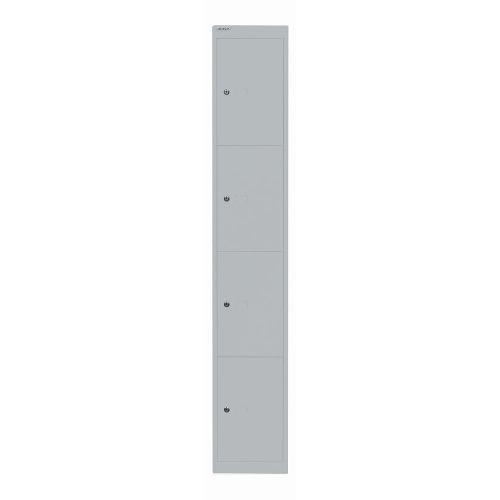 Schließfachschrank Office | 4 Fächer, Tiefe 305 mm