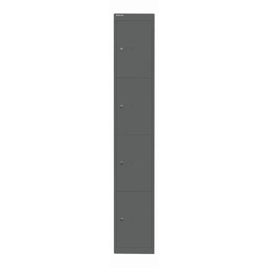 Schließfachschrank Office | 4 Fächer, Tiefe 305 mm