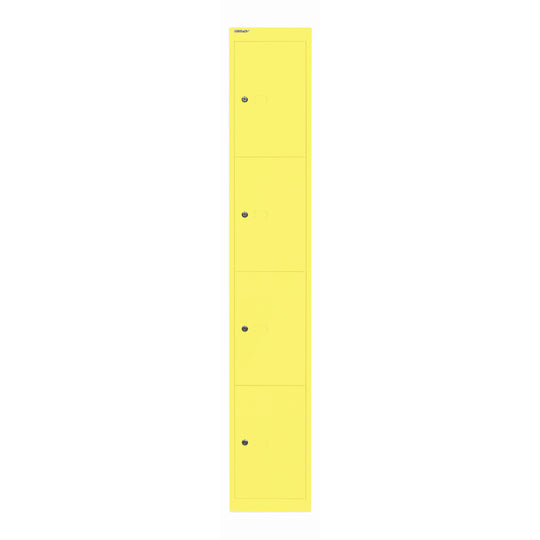 Schließfachschrank Office | 4 Fächer, Tiefe 305 mm