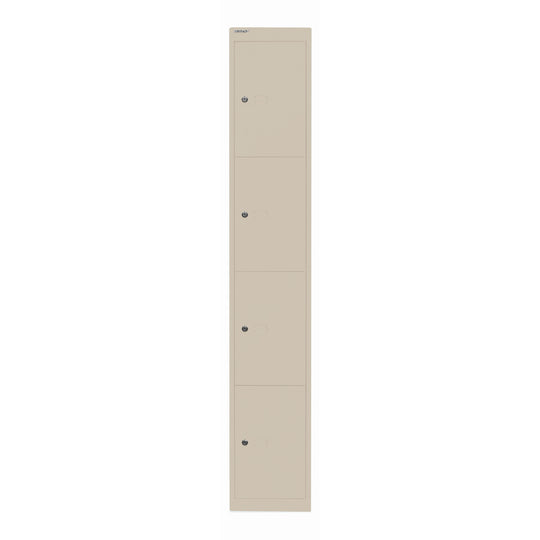 Schließfachschrank Office | 4 Fächer, Tiefe 305 mm
