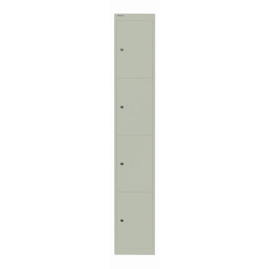 Schließfachschrank Office | 4 Fächer, Tiefe 305 mm