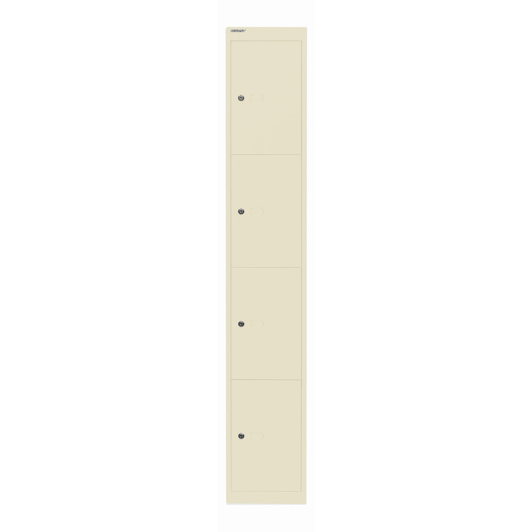Schließfachschrank Office | 4 Fächer, Tiefe 305 mm