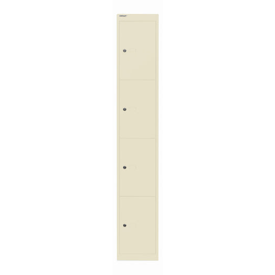 Schließfachschrank Office | 4 Fächer, Tiefe 305 mm