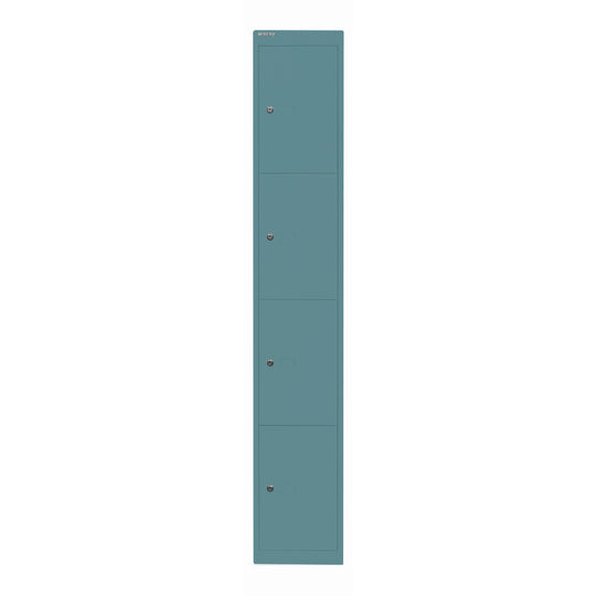 Schließfachschrank Office | 4 Fächer, Tiefe 305 mm