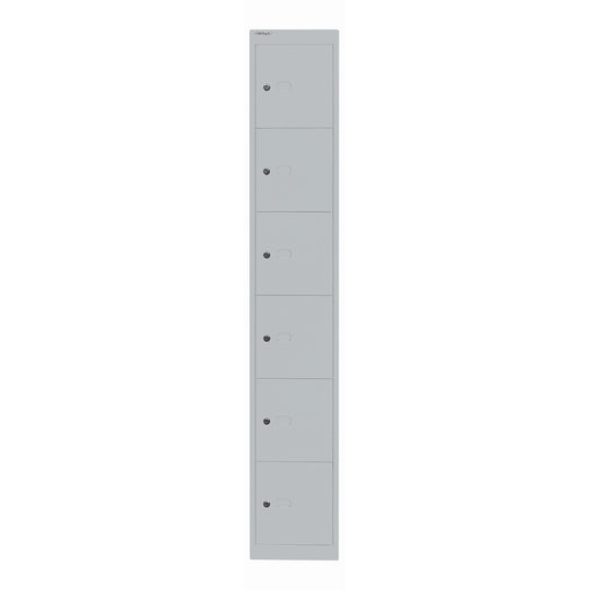 Schließfachschrank Office | 6 Fächer, Tiefe 305 mm